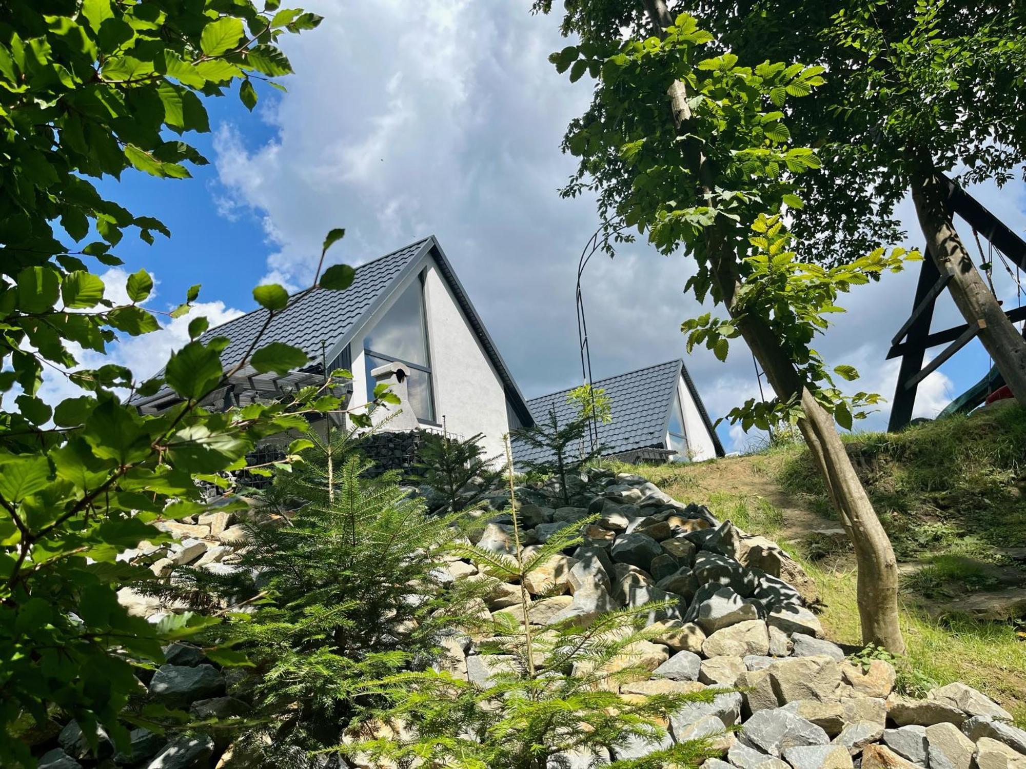 Domki Nad Starym Potokiem 우스트르치키 돌네 외부 사진